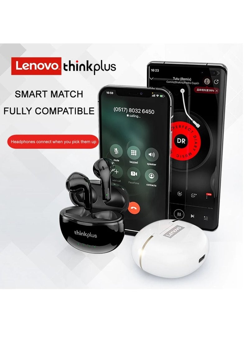 Lenevo - Lenovo X16 Wireless Headphones Bluetooth 5.2 TWS Headphones Thinkplus X16 Stereo Music Sports Earbuds with Mic - Image 1