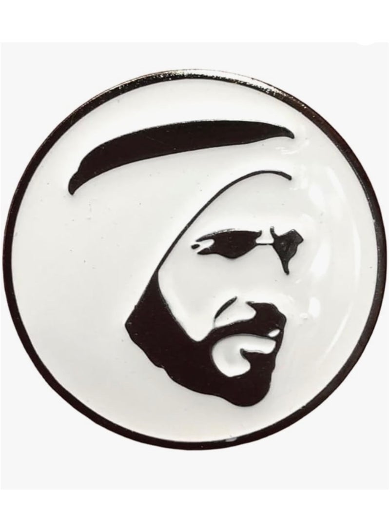 شارة الشيخ زايد المغناطيسية - بروش الشيخ زايد