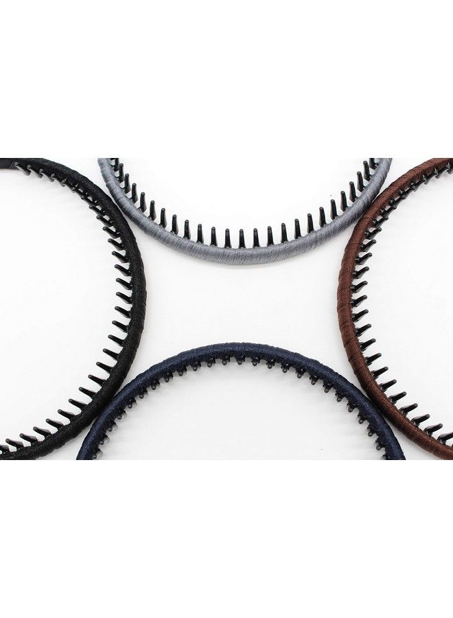 JOBAND Fashion Hair Accessories Hair Band Headbands For Women/Girls Nonslip Hairband Comfy Hair Hoop Resin Teeth Comb (4 Colors)  - Image 3
