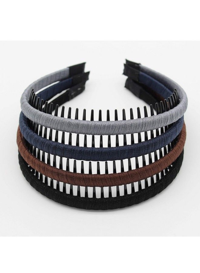 JOBAND Fashion Hair Accessories Hair Band Headbands For Women/Girls Nonslip Hairband Comfy Hair Hoop Resin Teeth Comb (4 Colors)  - Image 1