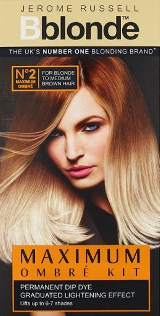 Jerome Russell Bblonde Max Ombre Number 2 Hair Colour Pack of 3