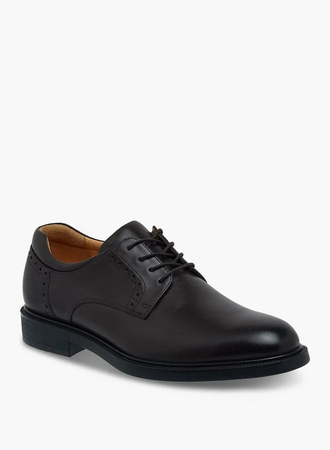 Le Confort Men Leather Lace-Up Derby Shoes