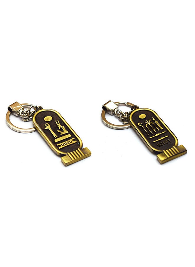 2 pieces of  immatgar pharaonic cartridge keychain keyring Egyptian souvenirs gifts from egypt (Burnt Yellow) - pzsku/Z99B1E3677F15A7D6DB59Z/45/_/1703410148/f86f1e29-5141-4b4d-a582-1866821f365f