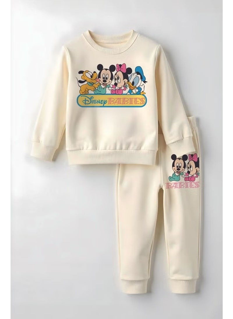 Myada Premium Baby Mickey Printed Bottom Top Child Set - Image 3