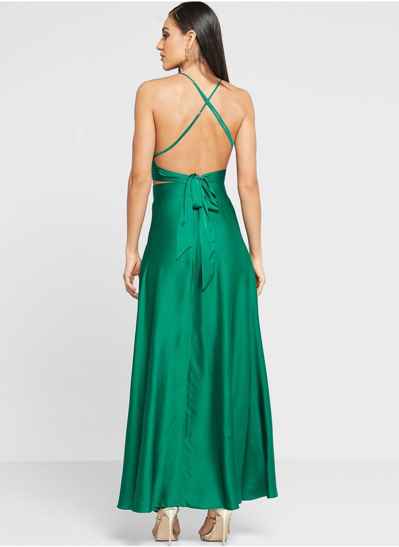 Anita's - Cami Crop Top & Front Split Maxi Skirt Set - Image 1