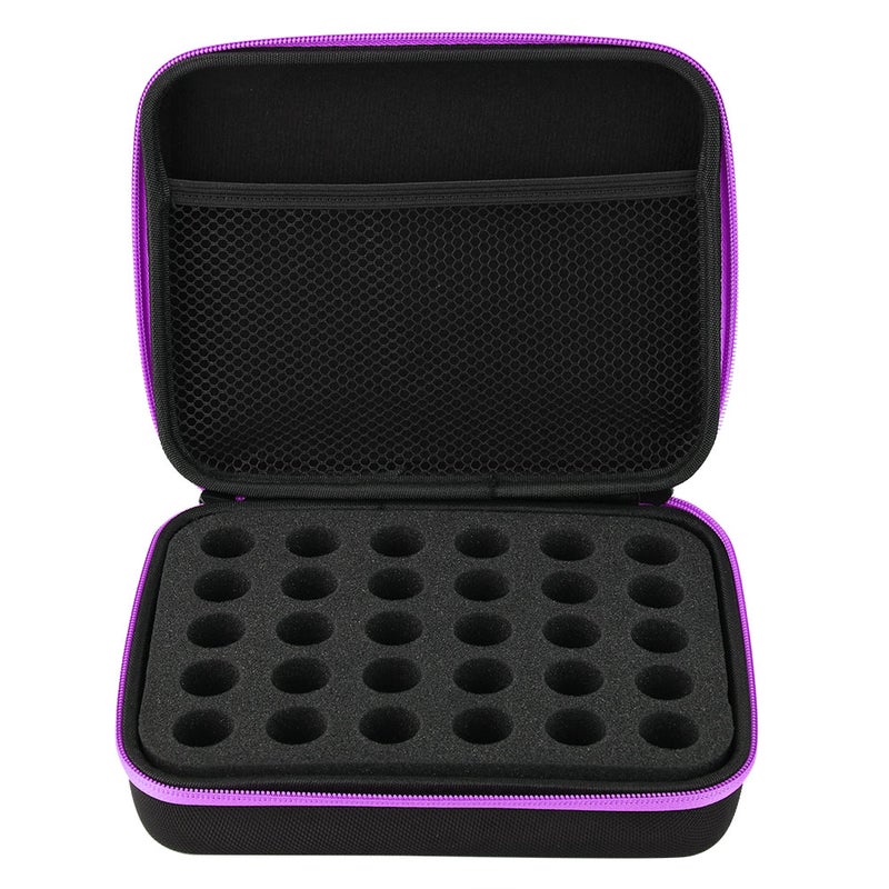 Essential Oil Carrying Case, Hard Shell Essential oil Case,Suitable for Bottles 5ml(Blue） - Image 4