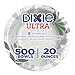 Georgia-Pacific Dixie Ultra 20 oz HeavyWeight Paper Bowls Pathways 500 Count Bulk Case 4 Packs125 Count Per Pack GeorgiaPacific SX20PATH - Image 1