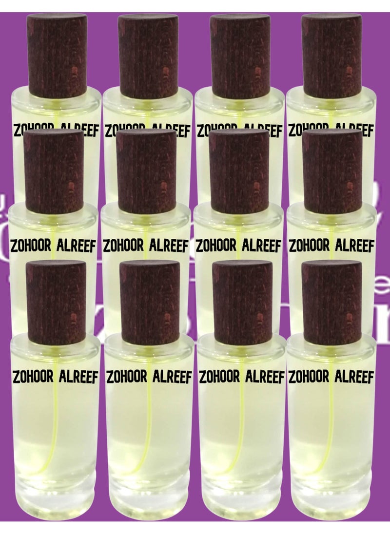 Zohoor alreef 12 Pieces Zohoor Alreef Perfume 50 ml 