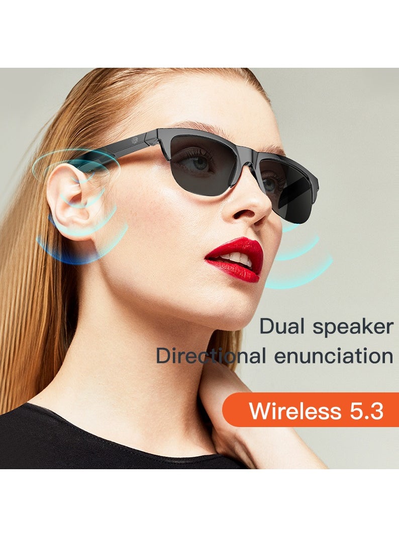 EVEREEN - F06 Connected Bezel IP4 Waterproof Parasol Wireless Stereo Android Glasses With Bluetooth Headphones Sport Electric Scooter Men - Image 1