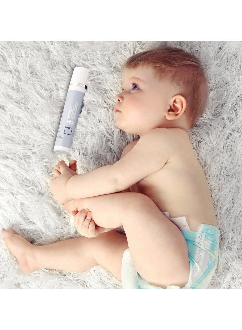 HUGS DISTRICT Hugs District Diaper Change Rich Cream reducing diaper redness and rash. With Plant Extract and Flower Essences For Baby Care 94% Natural Ingredients - 100 Ml-3.36 Fl Oz.  - Image 5