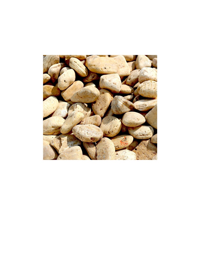 KNP Yellow Forest River Stone Natural Garden Material 1-2 cm 20 kg - Image 3