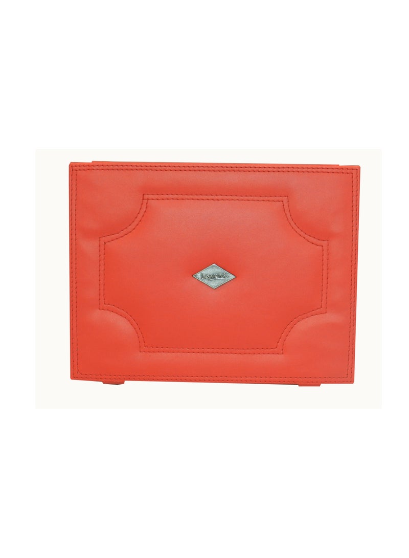 LAVERI LEATHER Laveri Faux Leather Designer New Collection Ring And Cufflink Box  - Image 3