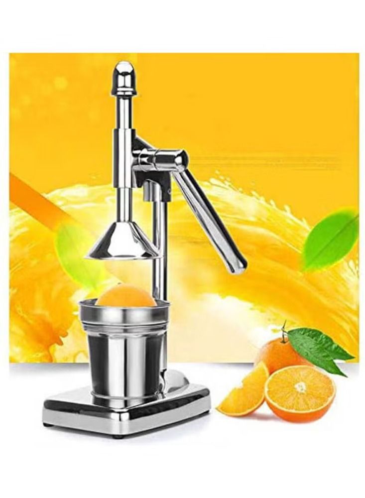 Dreamzon Manual Stainless Steel Hand Press Juicer Multicolour 0.6Liters - Image 2