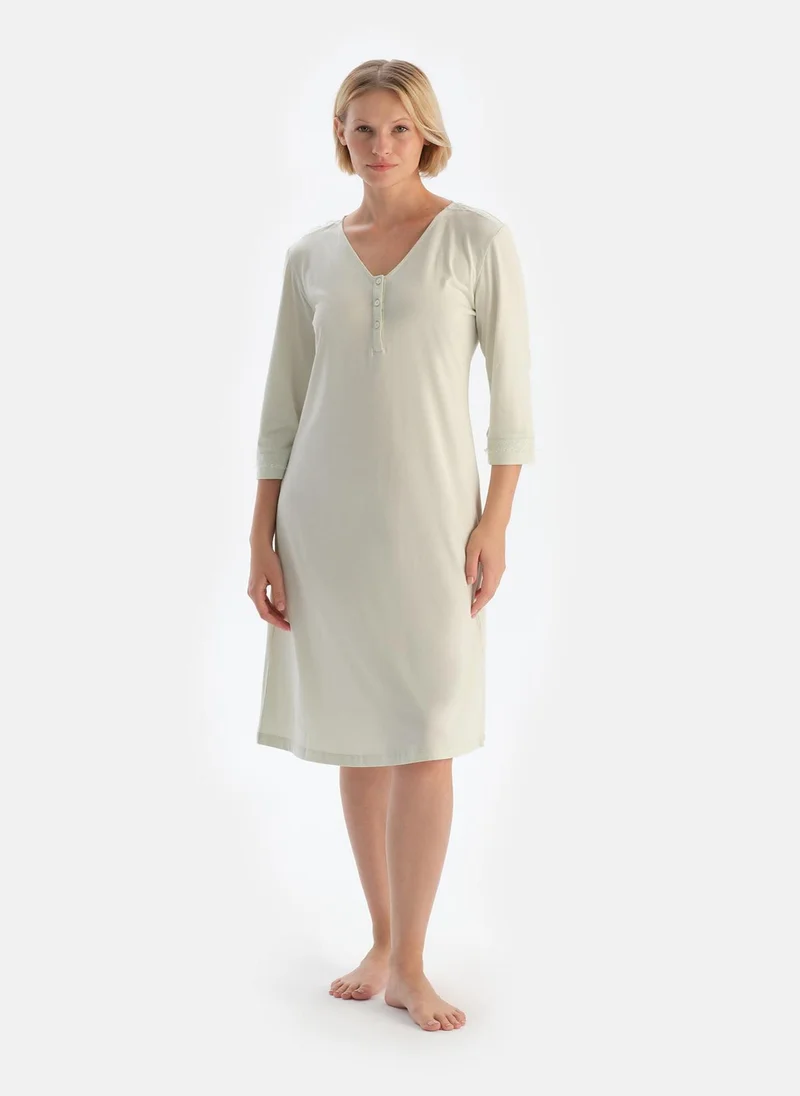 داجي Nightdress V Neck Supreme Sleepwear