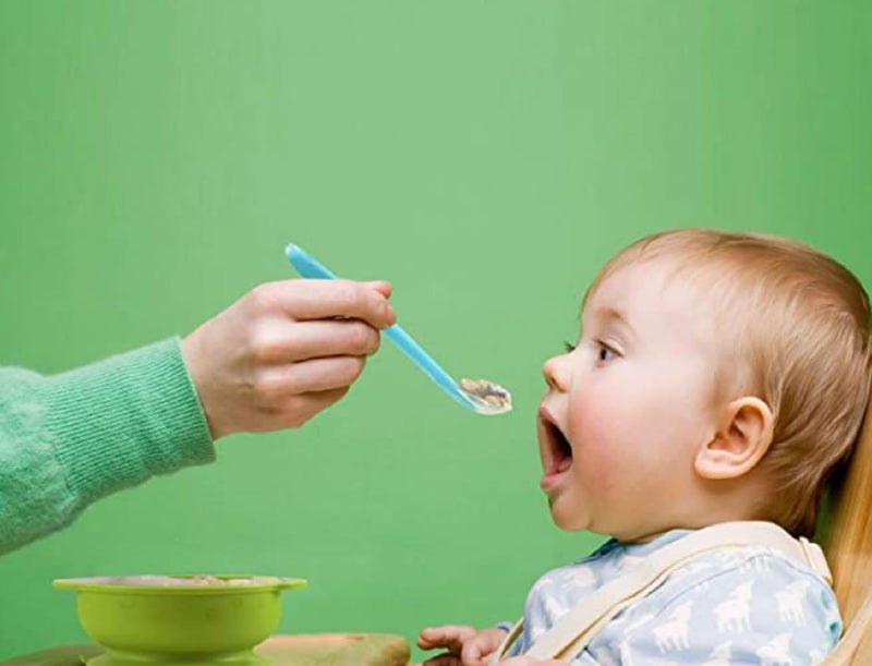 CUTEABLY Baby Feeding Spoon Ultra Care Soft tip and Easy Grip Silicone Baby Spoon Set, BPA-Free Silicone Spoon - Baby Led Weaning Spoon - Spoon Set for Kids,Silicone Spoon for Baby (2) - Image 3