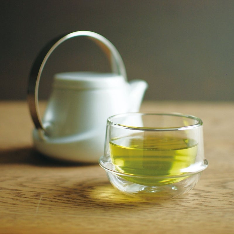 Kinto كيتنو 23105 كرونوس كوب شاي مزدوج الجدار، 6.8 أونصة سائلة (200 مل)، زجاج مقاوم للحرارة، آمن للاستخدام في الميكروويف وغسالة الصحون، هدية، تقديم - Image 5