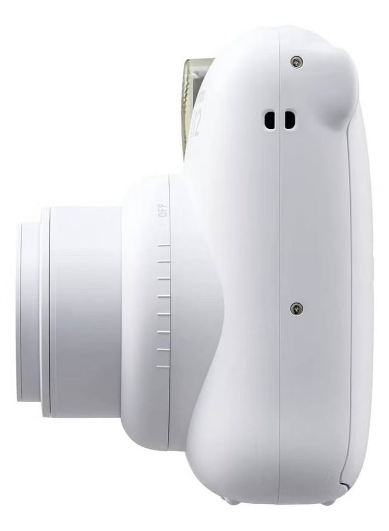 Instax Fujifilm Instax Mini 12 Instant Camera, 60mm Lens, Automatic Exposure, 90 Seconds Developing Time, Automatic Light Adjustment, Automatic Film Ejection, Clay White - Image 5