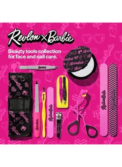 Revlon x Barbie Expert Nail Shapers, Quickly Shape and Smooth Normal to Hard Nails