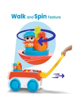 Mega Bloks Mega Bloks Building Toy Blocks Spinning Wagon  - Image 2