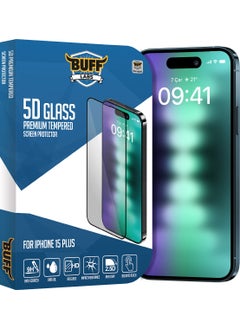 BUFF iPhone 15 Plus 5d Glass Screen Protector  - Image 1
