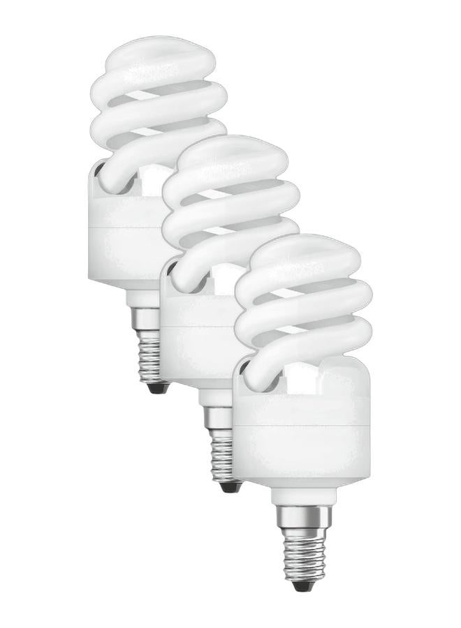 Osram 12W Dulux Mini Twist Energy Saver Bulb E14 Base 6500K 650lm - Image 1