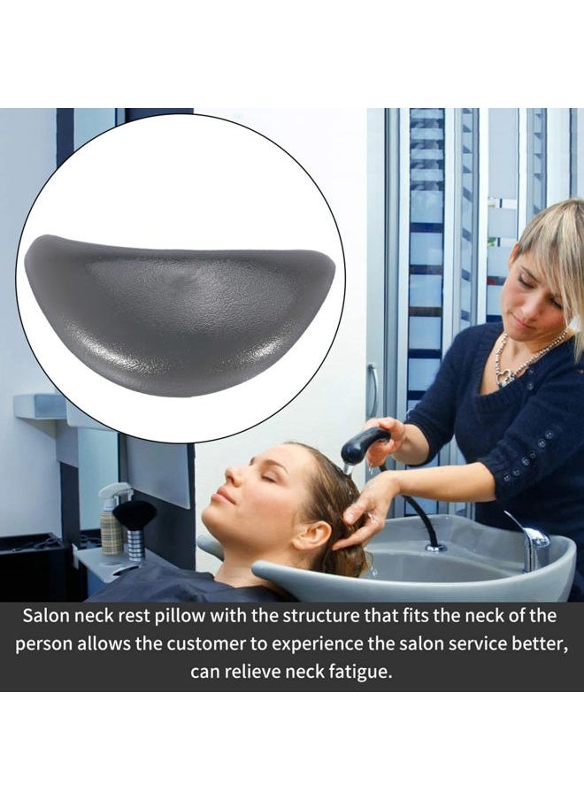 Jonlaki - Shampoo Bowl Neck Rest,Durable Soft Silicone Vertical Shampoo Neck Rest Cushion Pillow for Salon Hair Wash Sink,Bathtub Pillow - Image 1
