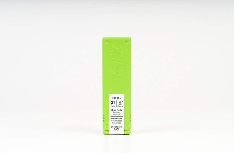 Grex H8/15L 21 Gauge 5/8-Inch Length Galvanized Brad Nails (5,000 per Box), 5/8" - Image 2