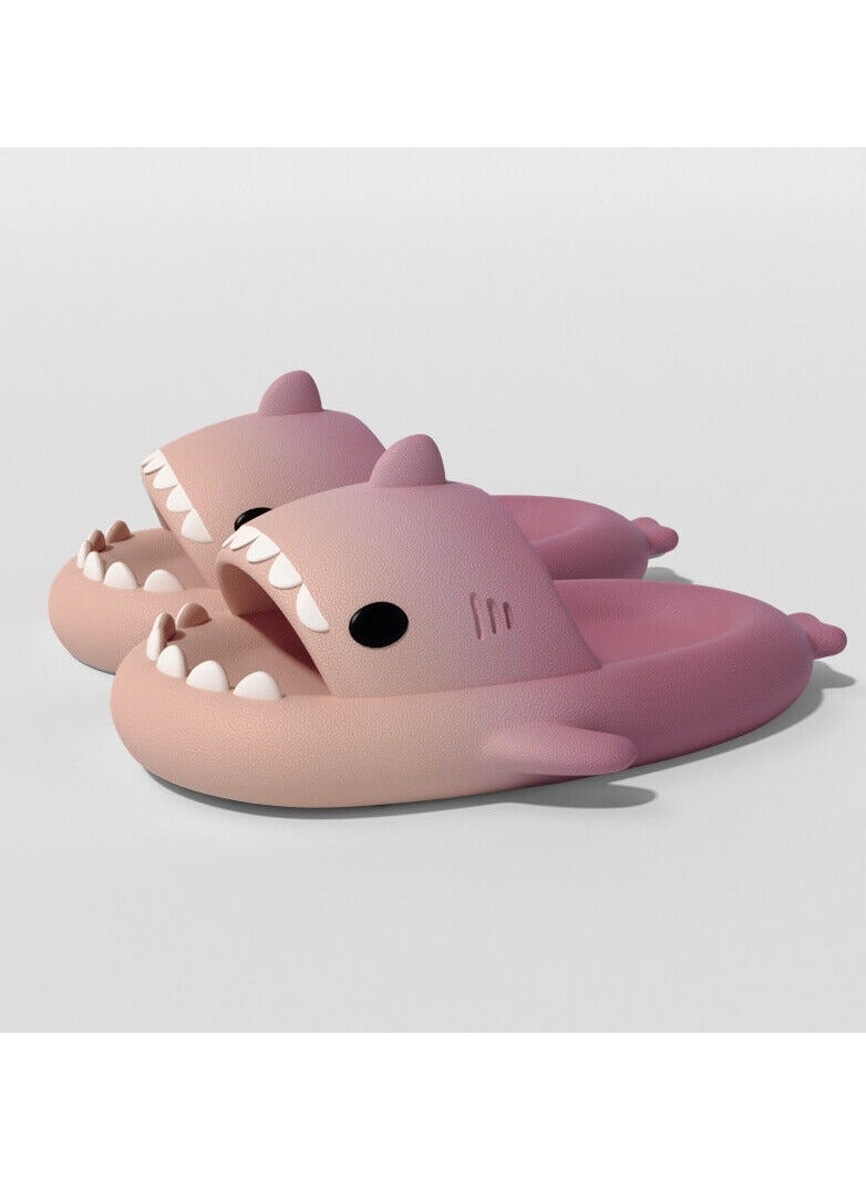YOMA Shark Slippers Non-Slip Flat for Adult and kids Sandals Soft and Comfortable Slippers for Outdoors or Indoors 