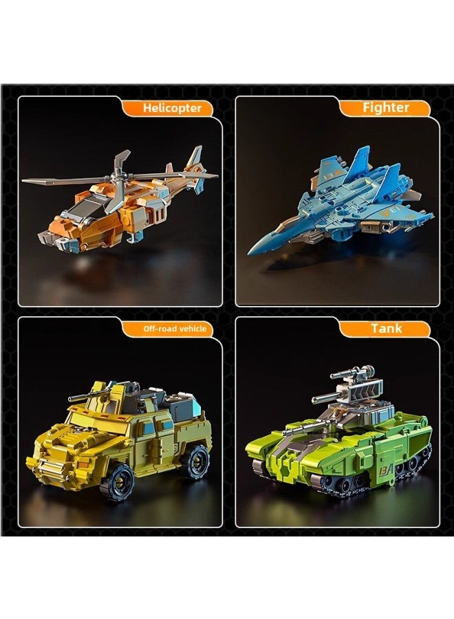 Children's Transfiguration Car Toy King Kong Alloy Hercules Genuine Fit Robot Handset Boy-Color:Alloy Version*transformation Fighter-dual Form - Image 5