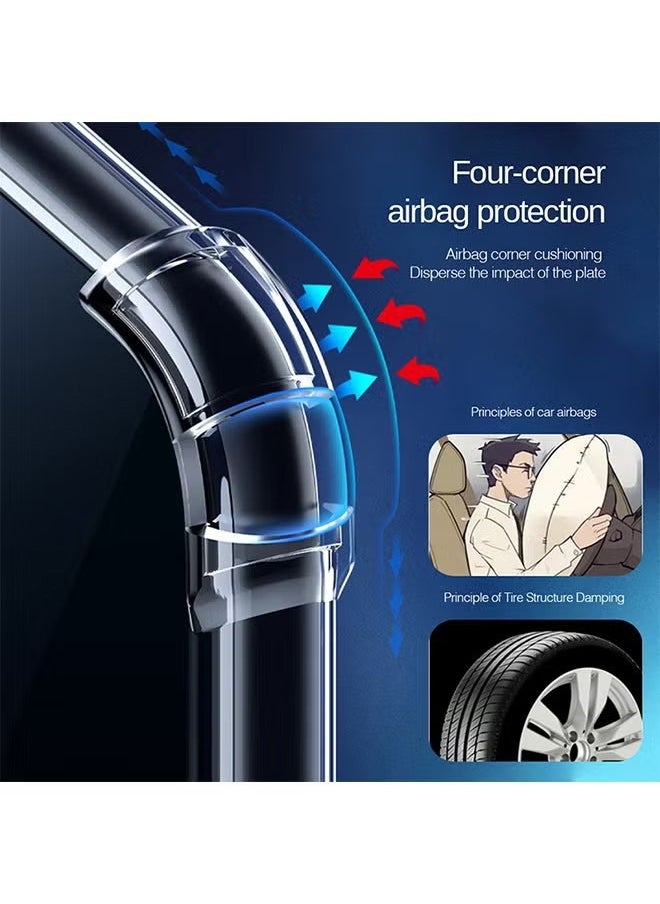 STAUD - Designed for Motorola Edge 40 Neo 5G Case Cover, Clear Transparent Reinforced Corners TPU Shock-Absorption Flexible Case Cover for Motorola Edge 40 Neo Prevents Fingerprints and Yellowing - Image 1