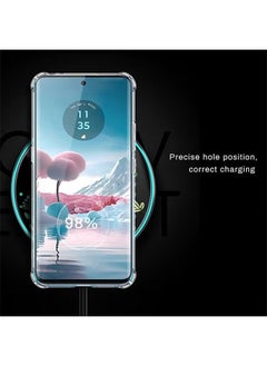 STAUD Designed for Motorola Edge 40 Neo 5G Case Cover, Clear Transparent Reinforced Corners TPU Shock-Absorption Flexible Case Cover for Motorola Edge 40 Neo Prevents Fingerprints and Yellowing  - Image 3
