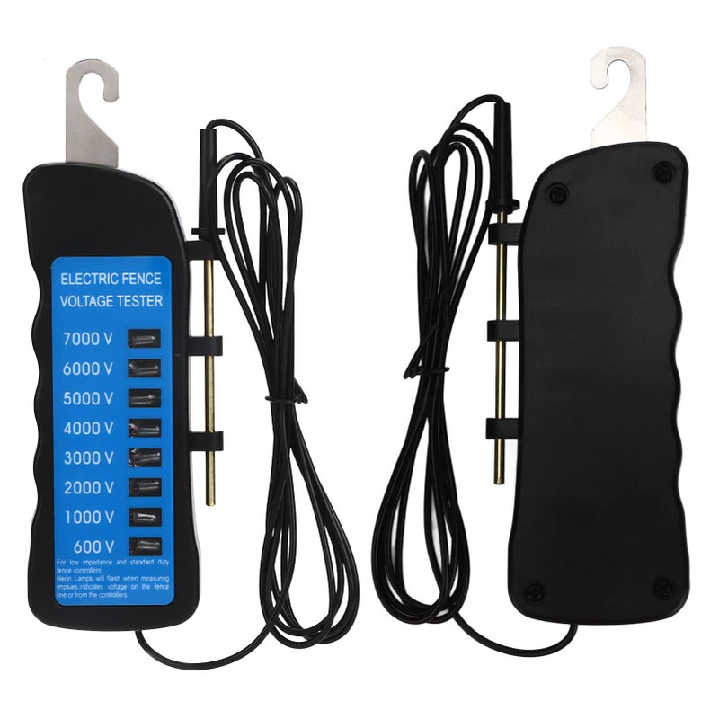 Digital Electric Fence Tester 7000V Voltage Fault Finder for Farm Supply Fencing ABS - Image 3