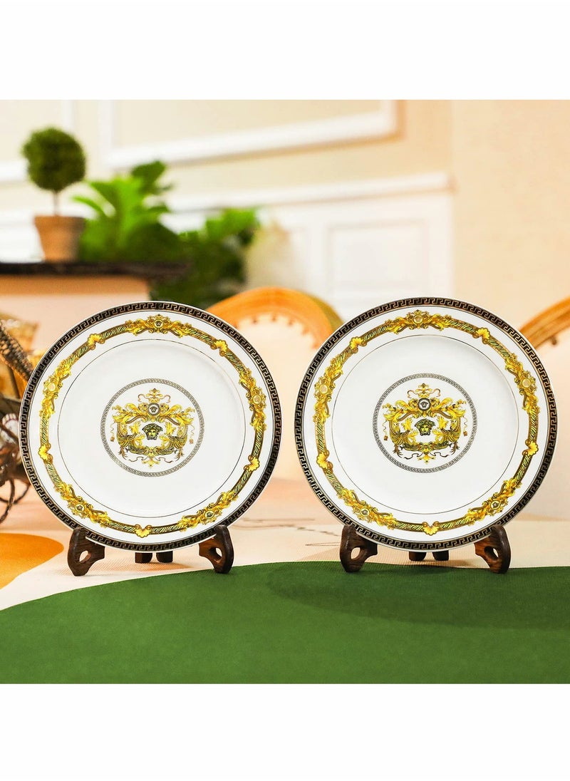 Generic مجموعة من 2 حامل لوحة خشبي أحمر وحامل عرض الصور - 5 بوصة لحامل اللوحات لديكور المنزل، وحفلات الزفاف، والحفلات  - Image 3