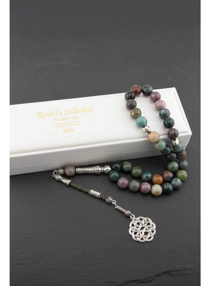 Kamins Collection Indian Agate Tasbih - Image 1