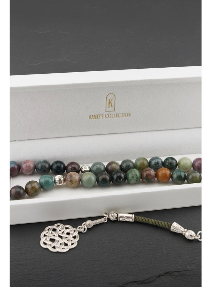 Kamins Collection Indian Agate Tasbih - Image 2