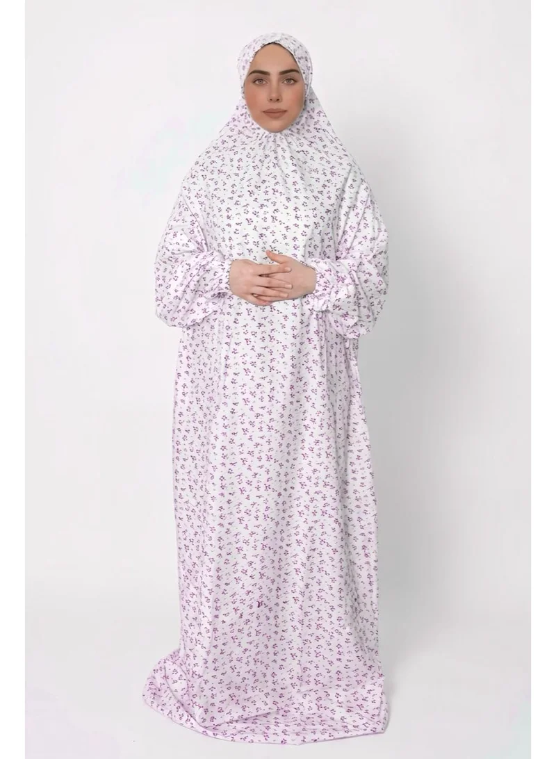 Islamic prayer robe dress with sleeve