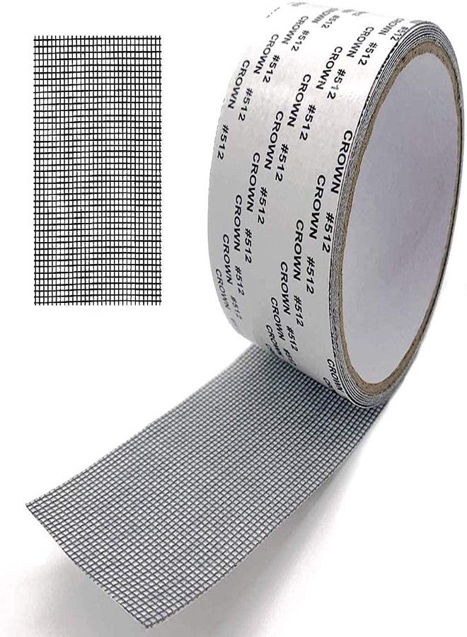 TAPUJI Window Screen Repair Kit Tape,Strong Adhesive & Waterproof Fiberglass Covering Mesh Tape for Covering Window Door Tears Holes Screen Patch Repair Kit - Image 1