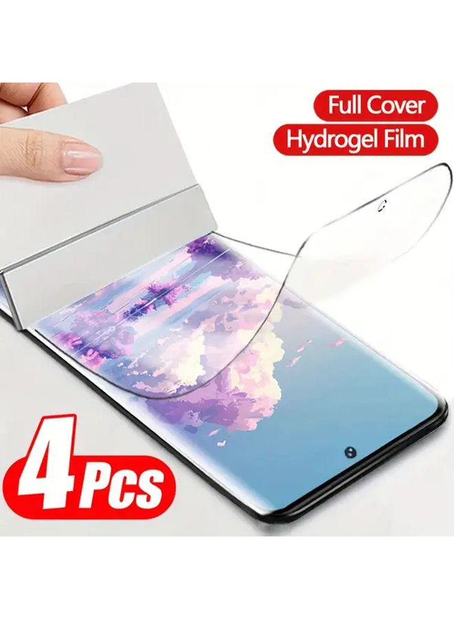 Samsung Galaxy S21 5G Full Coverage Hydrogel Screen Protector 4 Pack HD Soft Film Anti Scratch - Image 1