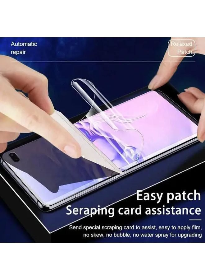 Samsung Galaxy S21 5G Full Coverage Hydrogel Screen Protector 4 Pack HD Soft Film Anti Scratch - Image 3