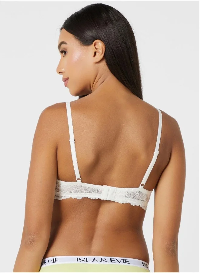 Isla & Evie Plunge Neck Bra