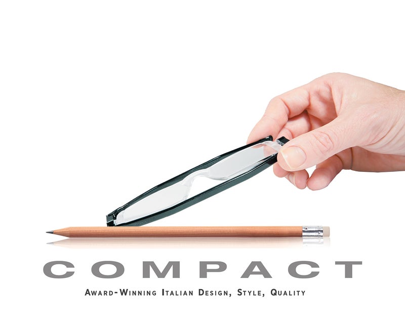 Nannini - 7526 Compact One Optics 1.5 Temples Reading Glass (Grey) - Image 4