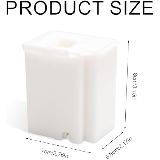 2PCS WASTE INK PAD REPLACEMENT COMPATIBLE WITH EPSON ECOTANK ET-2800 ET-2803 ET-4800 ET-2400 ET-2720 ET-4700 ET-2711 L3110 L3250 L3150 L3210 PRINTERS, WASTE INK PAD WITH ABSORBENT SPONGE - Image 2