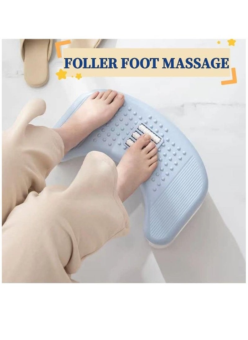 Gonice Bathroom Toilet Stool,Foldable Bathroom Foot Stool Toilet Potty Stool Non-Slip Feet Toilet Feet Stool, Squatty Potty Provides Better Bowel Movements for Children,adult,Pregnant Women,Elderly  - Image 3