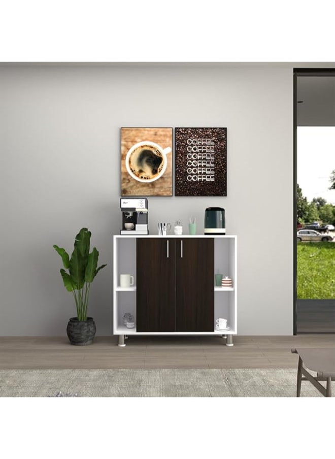 Generic The Perfect Brew Station Cozy Coffee Corner with Organized Storage, Elegant Design, and a Personalized Touch.  - Image 1