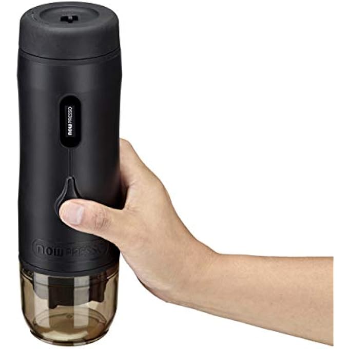 Unity Nowpresso Gold Portable Handheld Espresso Maker Black - Image 2