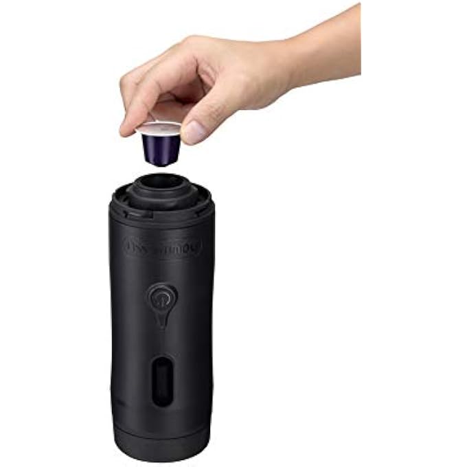 Unity Nowpresso Gold Portable Handheld Espresso Maker Black - Image 5