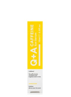 Q+A Caffeine Serum To Reduce Puffiness And Dark Circles Around The Eyes And Hide Wrinkles - 15 Ml  - Image 3