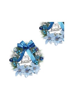 Christmas Wreath, Christmas Garland 30cm Blue Christmas Wreath Decorations for Home - pzsku/Z99B497E8DA26818667F9Z/45/_/1733231026/a392ca9f-c15c-443a-97a0-4336d374df17