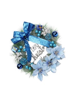 Christmas Wreath, Christmas Garland 30cm Blue Christmas Wreath Decorations for Home - pzsku/Z99B497E8DA26818667F9Z/45/_/1733231043/1819227d-0e47-4875-b76e-6437981ade96