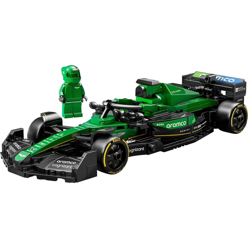 LEGO - Speed Champions Aston Martin Aramco F1 AMR24 Race Car 269 Pieces - 77245 - Image 2